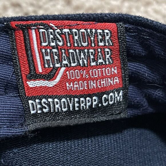 Oregon State University Beavers Hat OSU Navy Blue US Army Cadet Cap Embroidered - Picture 6 of 6